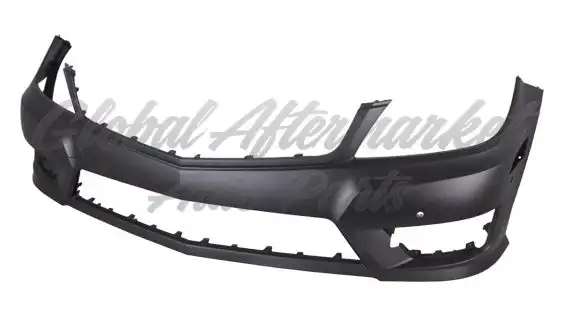 Mercedes C300 2012-2014 Bumper Front Primed W/Sensor Without H