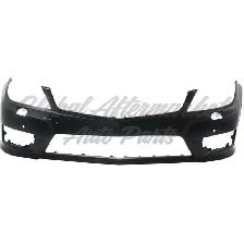 Mercedes C300 2012-2014 Bumper Front Primed W/Sensor W/H L - Photo 2