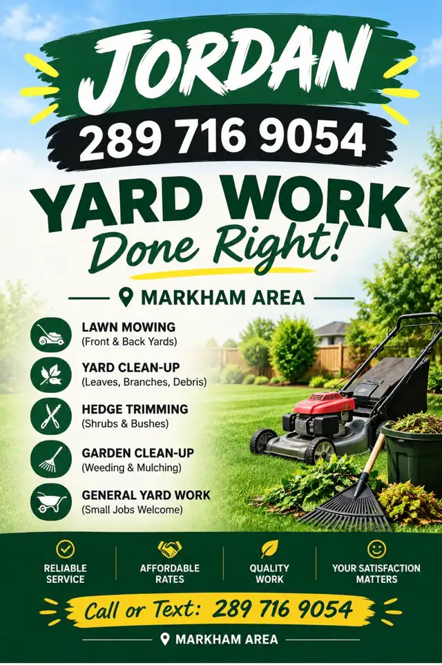 yard work