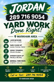 yard work