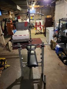 I have a wight bench and some weights included