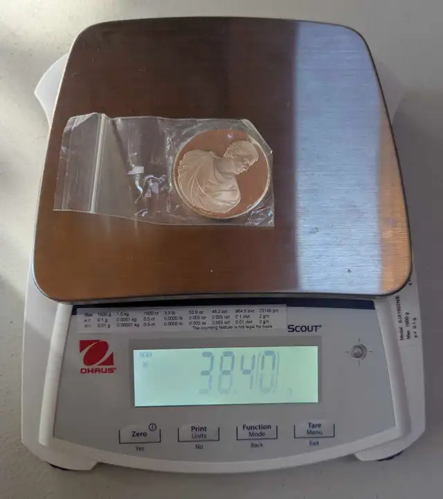 sterling silver coin The Genius of Michelangelo