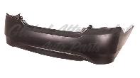 Nissan Versa Sedan 2015-2019 Bumper Rear Primed W/Textured