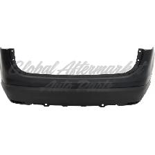 Nissan Qashqai 2019-2023 Bumper Rear Primed Textured W/Sensor - Photo 2
