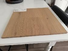 LEFTOVER waterproof laminate 9" wide plank white Oak $2.69 - Photo 3