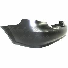 Pontiac Wave Sedan 2007-2008 Bumper Rear Black - Photo 3