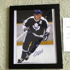Wendel Clark Authentic Autographed Framed Photo - Photo 2