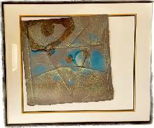 Bertrand Casaubon - Mixed Media Paper Relief Abstract - Photo 3