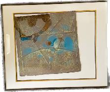 Bertrand Casaubon - Mixed Media Paper Relief Abstract - Photo 5