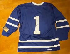 Johnny Bower Autographed Jersey - Photo 7