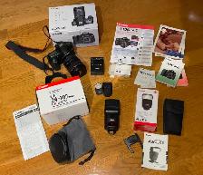 Canon 60D DSLR Camera, EF 24-105 Lens, 430EXII Flash