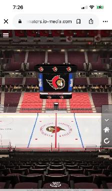 Ottawa Senators seats & parking