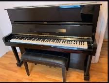 Gently used upright Hyundai Piano for sell $1,050. - Photo 2