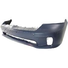 Ram Pickup Ram 2013-2018 Bumper Front Primed W/Sensor 1 Piece - Photo 2