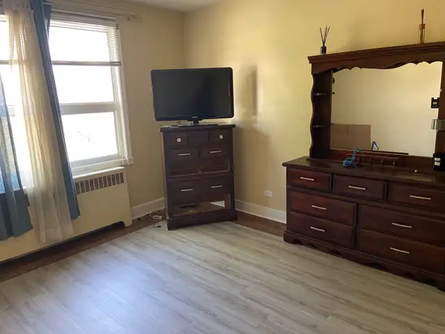 Non-Smoking Apartment for Rent: Heat, Water, Fridge and Stove
