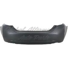 Toyota Corolla Sedan 2014-2019 Bumper Rear Primed W/Textured - Photo 2