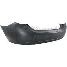 Toyota Corolla Sedan 2014-2019 Bumper Rear Primed W/Textured - Photo 3