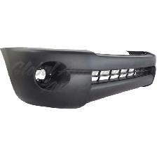 Toyota Tacoma Pickup 4wd 2005-2011 Bumper Front Fine Textured - Photo 3