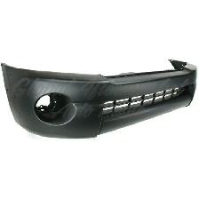 Toyota Tacoma Pickup 4wd 2005-2011 Bumper Front Black Textured