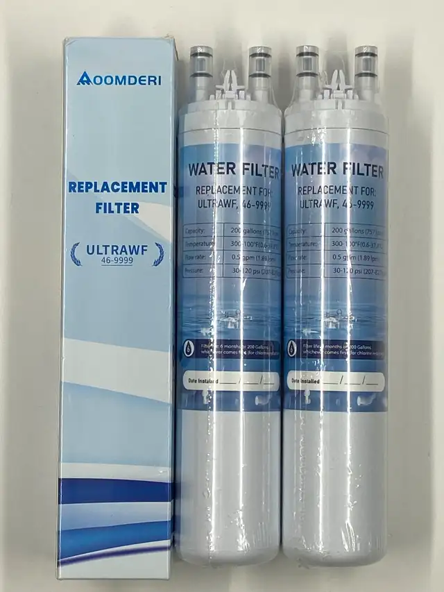 3 Pack of Refrigerator Water Filters. ULTRAWF, 46-9999
