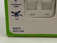 Leviton 66DF-10W SureSlide Ceiling Fan & Dimmer Switch Control - Photo 2