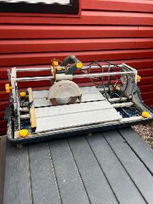 TILE WET SAW