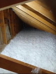 attic blowing