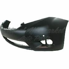 Toyota Sienna 2011-2017 Bumper Front Primed W/Sensor Hole W/Fog - Photo 2