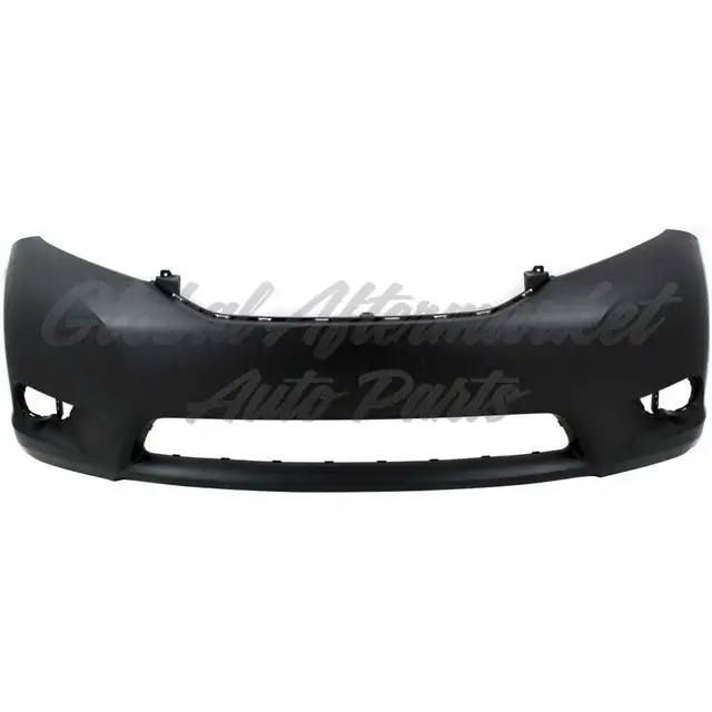 Toyota Sienna 2011-2017 Bumper Front Primed Without Sensor Hole