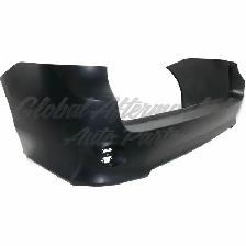 Toyota Sienna 2011-2020 Bumper Rear Primed Without Sensor Se - Photo 3