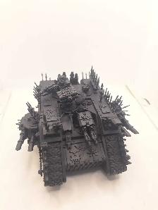 Warhammer 40k Chaos Space Marine Land Raider Primed Black