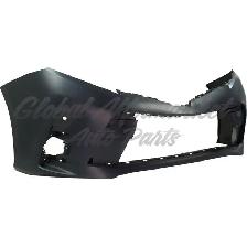 Toyota Sienna 2018-2020 Bumper Front Primed W/Sensor