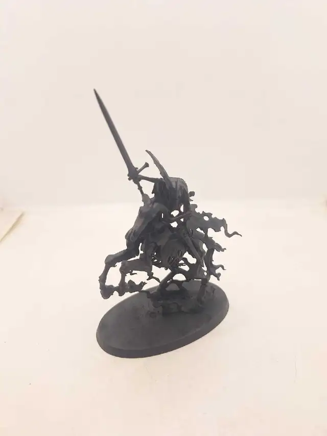 Warhammer AoS Nighthaunt Damaged Knight of Shrouds Primed Black