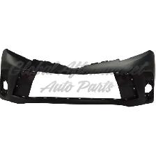 Toyota Sienna 2018-2020 Bumper Front Primed Without Sensor - Photo 2