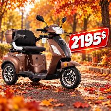Triporteur électrique le plus vendu au Canada - GIO Regal 2026