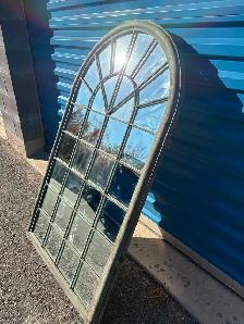 Stunning Large Metal Window Mirror - Photo 2