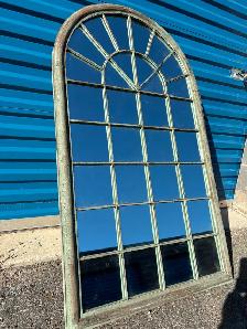 Stunning Large Metal Window Mirror - Photo 3