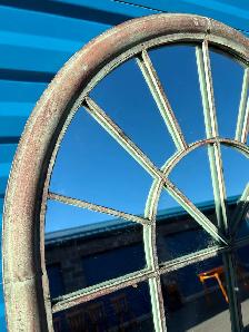 Stunning Large Metal Window Mirror - Photo 7