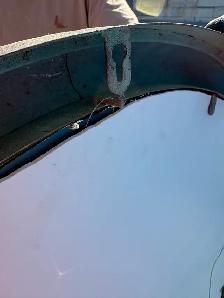 Stunning Large Metal Window Mirror - Photo 9