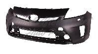 Toyota Prius Plug In 2012-2015 Bumper Front Primed W/Washer Hole