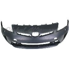 Toyota Prius Plug In 2012-2015 Bumper Front Primed W/Washer Hole - Photo 4
