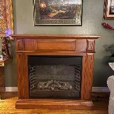 Oak Fireplace Mantle - Photo 2