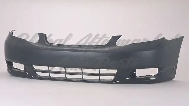 Toyota Corolla Sedan 2003-2004 Bumper Front Primed Sport Model