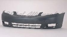 Toyota Corolla Sedan 2003-2004 Bumper Front Primed Sport Model