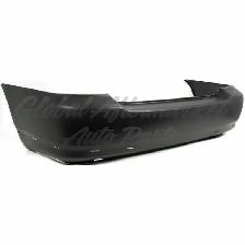 Toyota Corolla Sedan 2003-2008 Bumper Rear Primed Sport Models - Photo 3