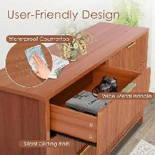 6-Drawer Fluted Front Dresser  & Anti-Tip Safety Special $199 - Photo 6