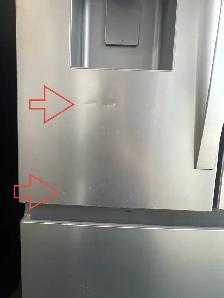 NEW 36" Water & Ice Maker Fridge (30 Cu.Ft) Stainless Steel - Photo 8