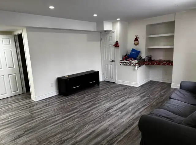 2 bedroom legal basement for rent in milton