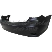 Toyota Corolla Sedan 2011-2013 Bumper Rear Primed Japan Built - Photo 2