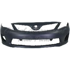 Toyota Corolla Sedan 2011-2013 Bumper Front Primed Japan Built - Photo 2